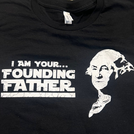 Founding Father T-Shirt BLACK