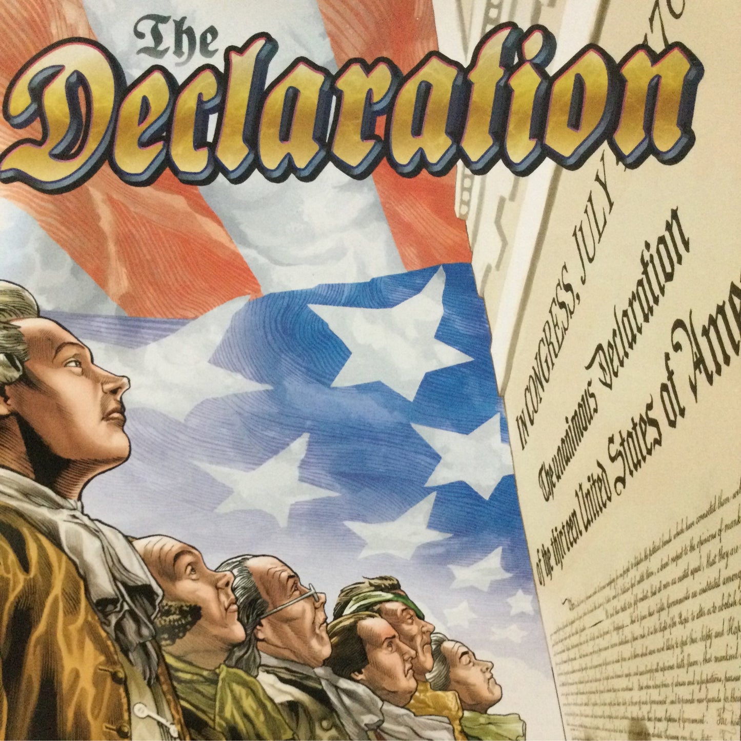 The Declaration-Independence Day Comic