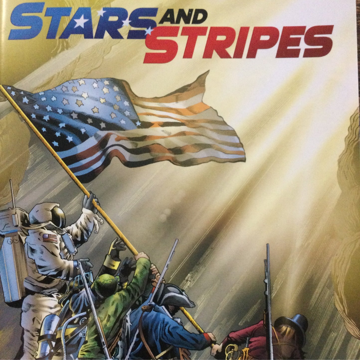 Stars & Stripes-Independence Day Comic